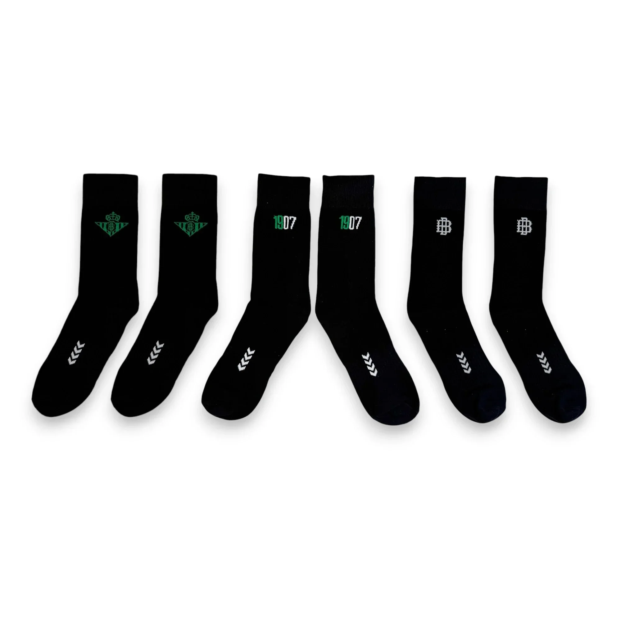 Calcetines Ejecutivos Real Betis Infantil/Adulto Negros