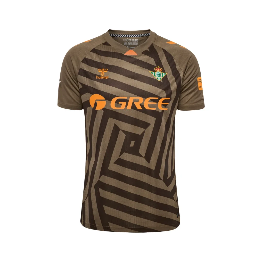 Camiseta Fútbol Portero Hombre Marrón 25/26