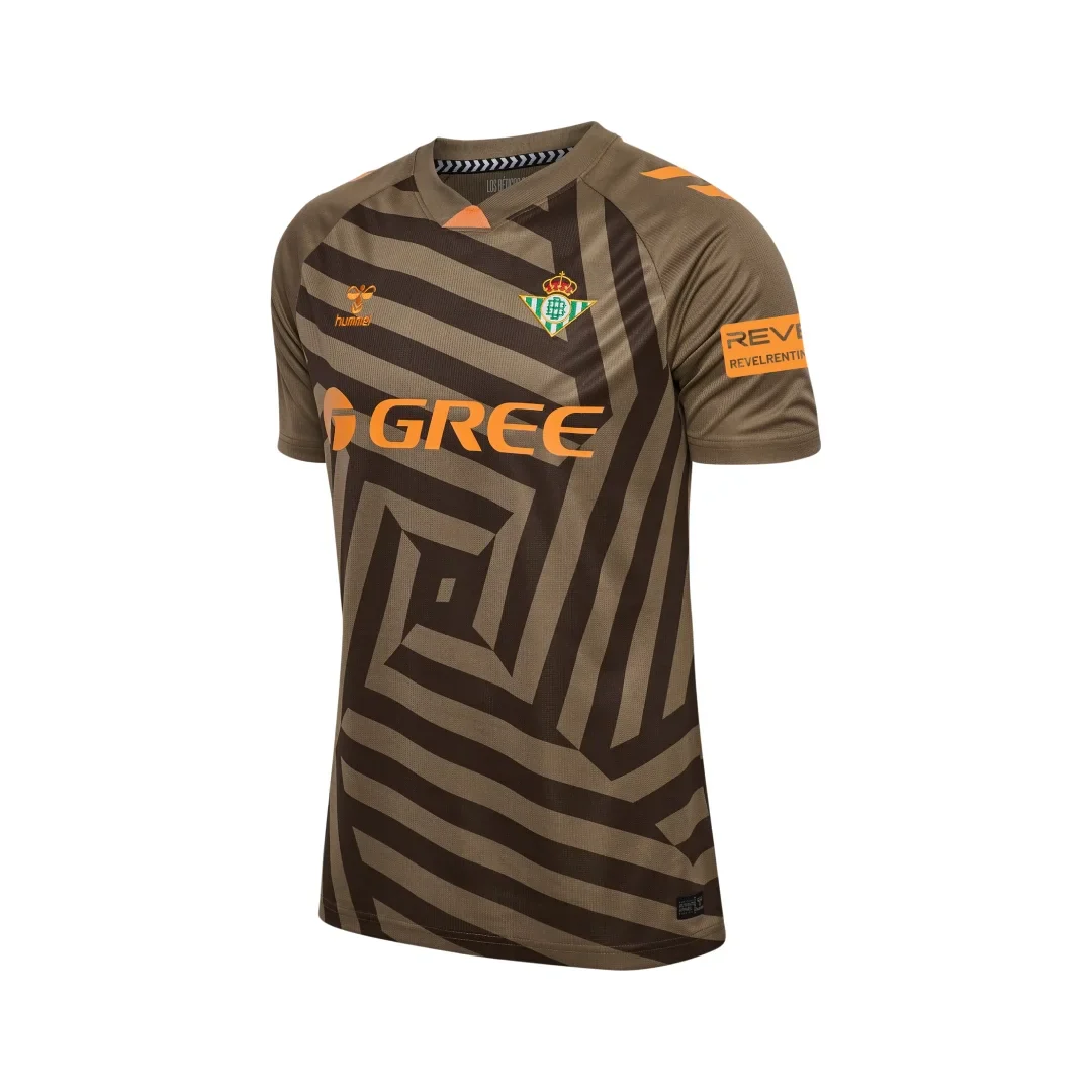 Camiseta Fútbol Portero Hombre Marrón 25/26 - Image 3