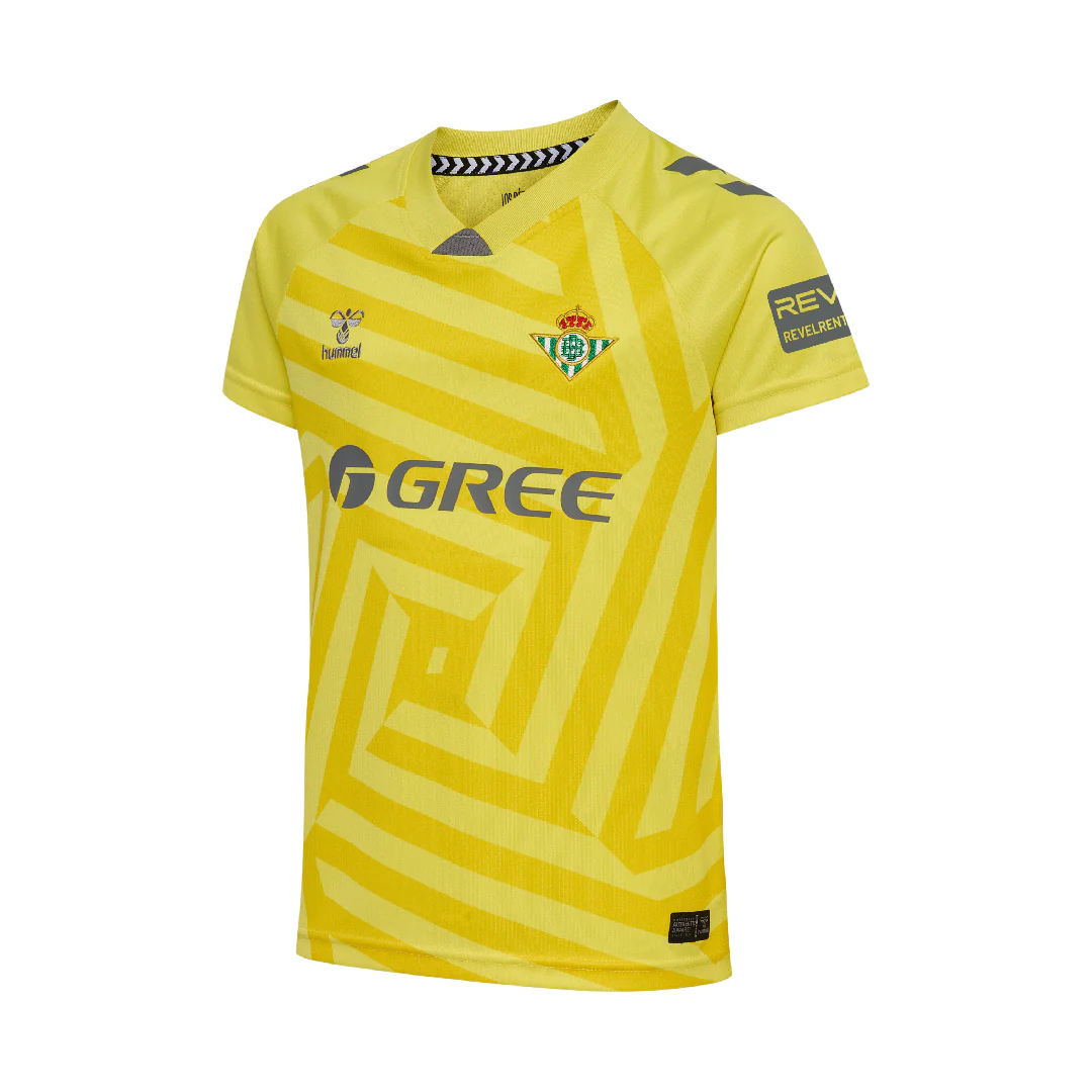 Camiseta Fútbol Portero Niño Amarilla 25/26 - Image 3