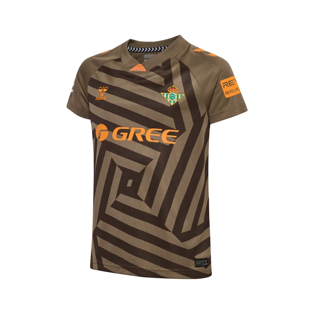 Camiseta Fútbol Portero Niño Marrón 25/26 - Image 3