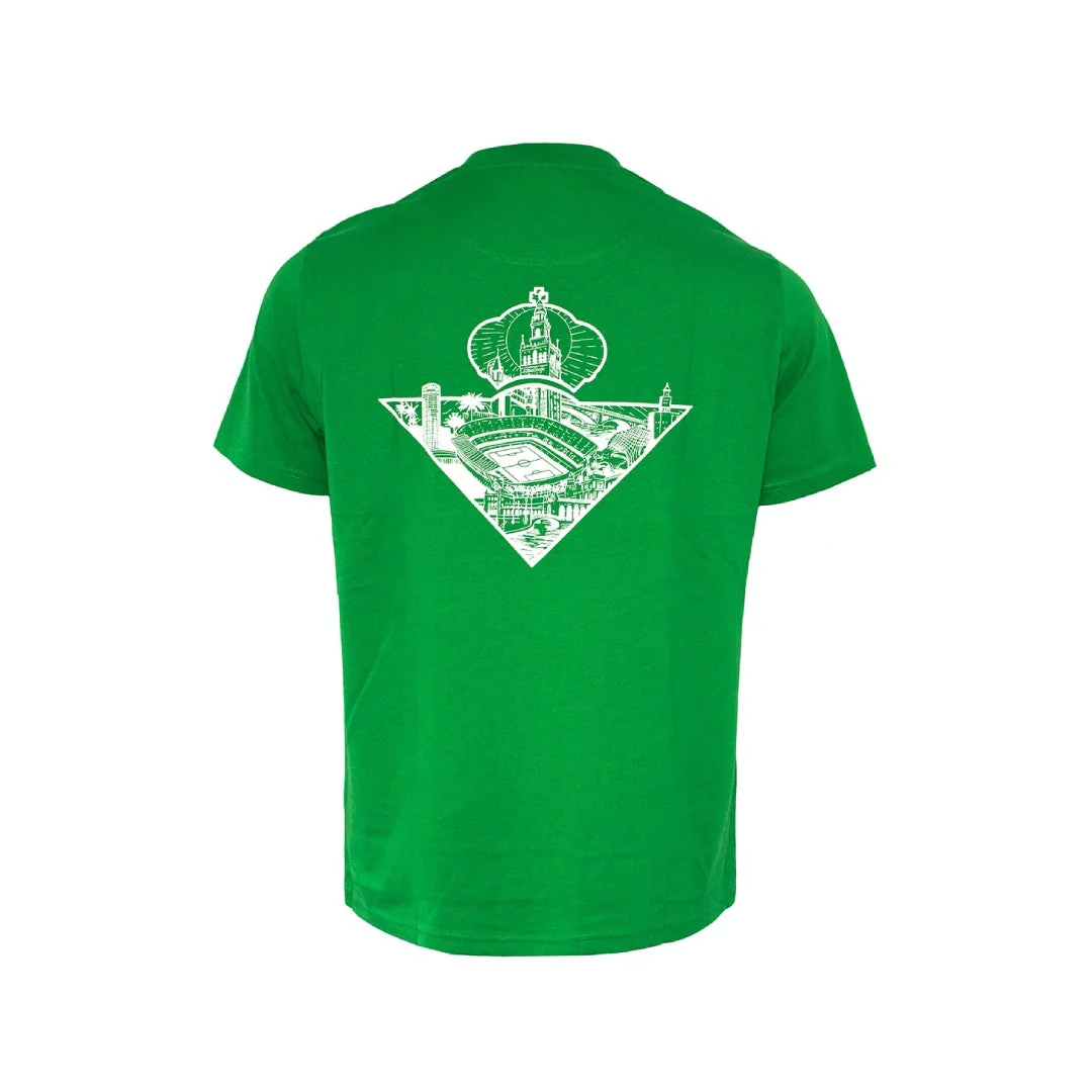 Camiseta Hombre Verde Monumentos Ciudad - Image 2