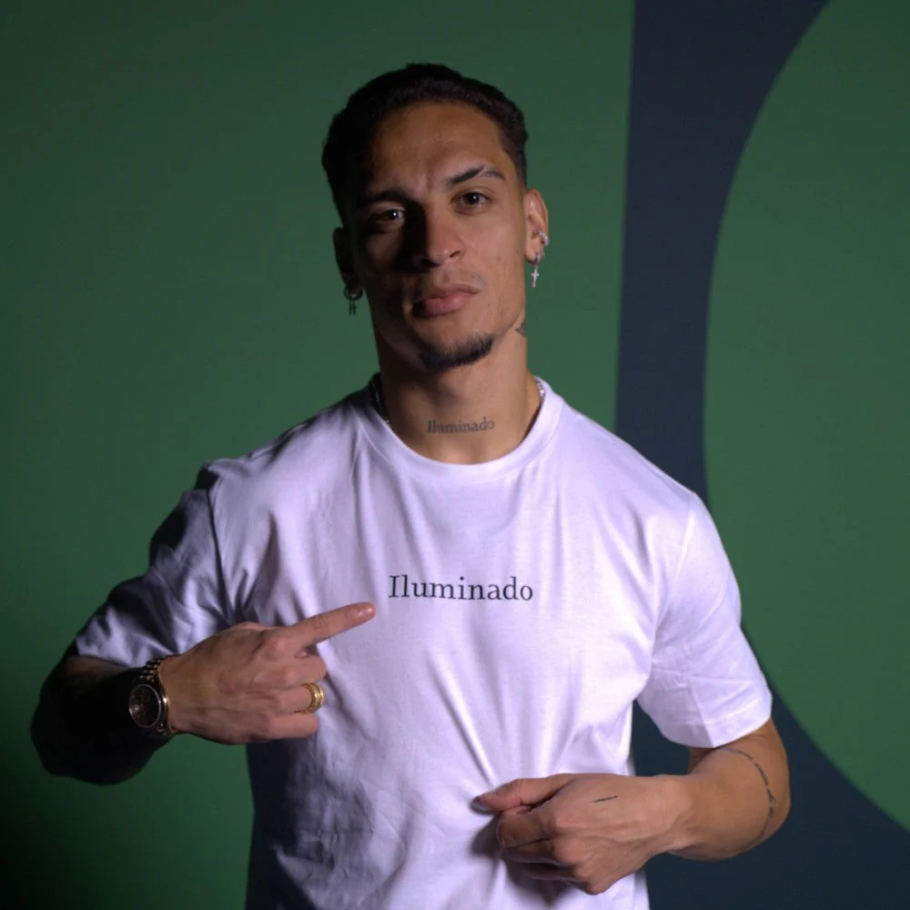 Camiseta Iluminado 7 Hombre Blanca - Image 2