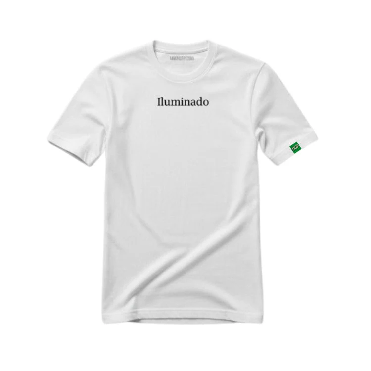 Camiseta Iluminado 7 Hombre Blanca - Image 3