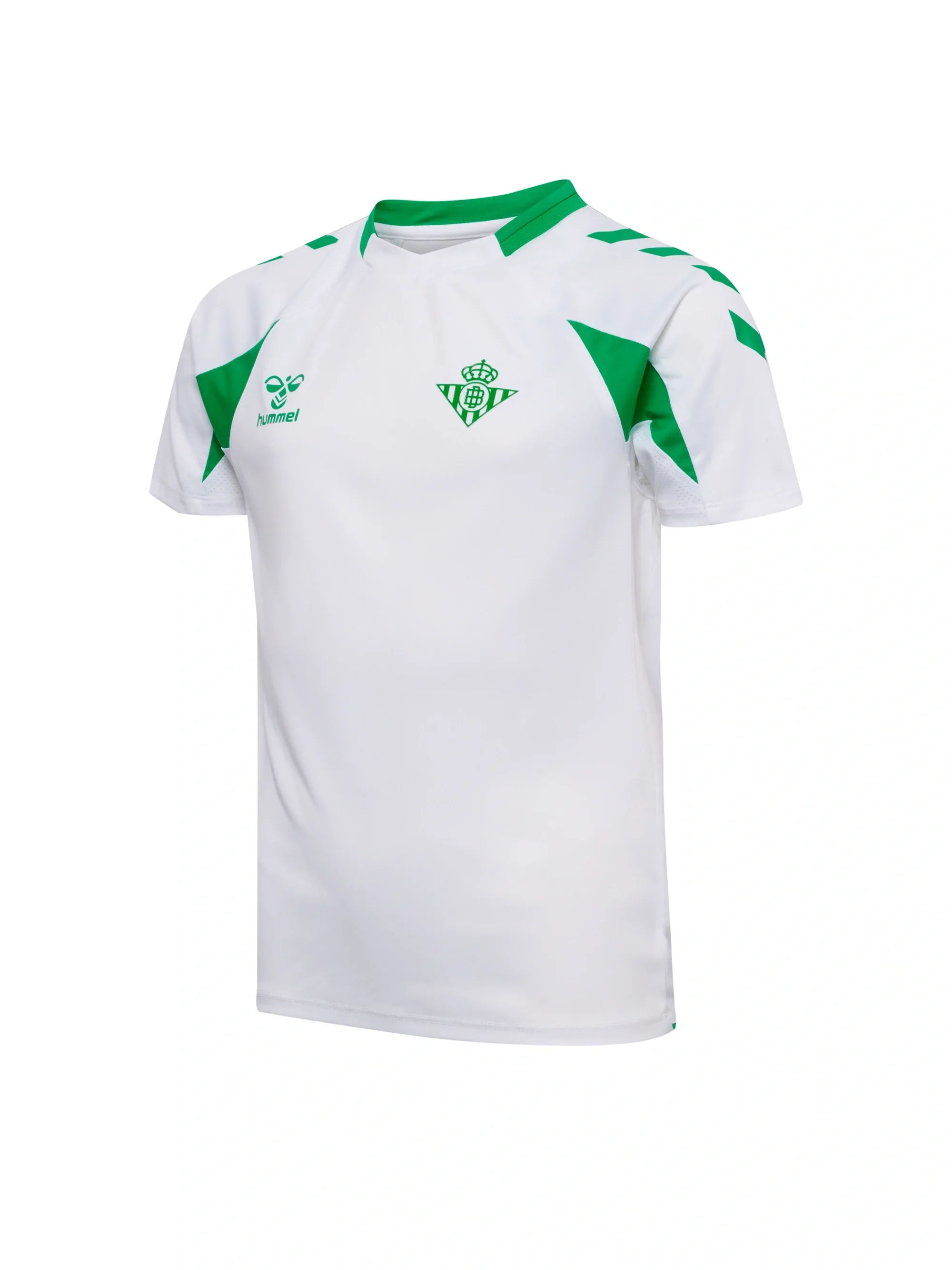 Camiseta Manga Corta Entrenamiento Infantil Blanca Real Betis 26/27 - Image 4
