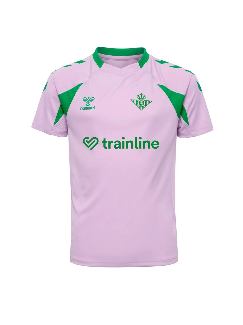 Camiseta Manga Corta Entrenamiento Infantil Malva Real Betis 26/27