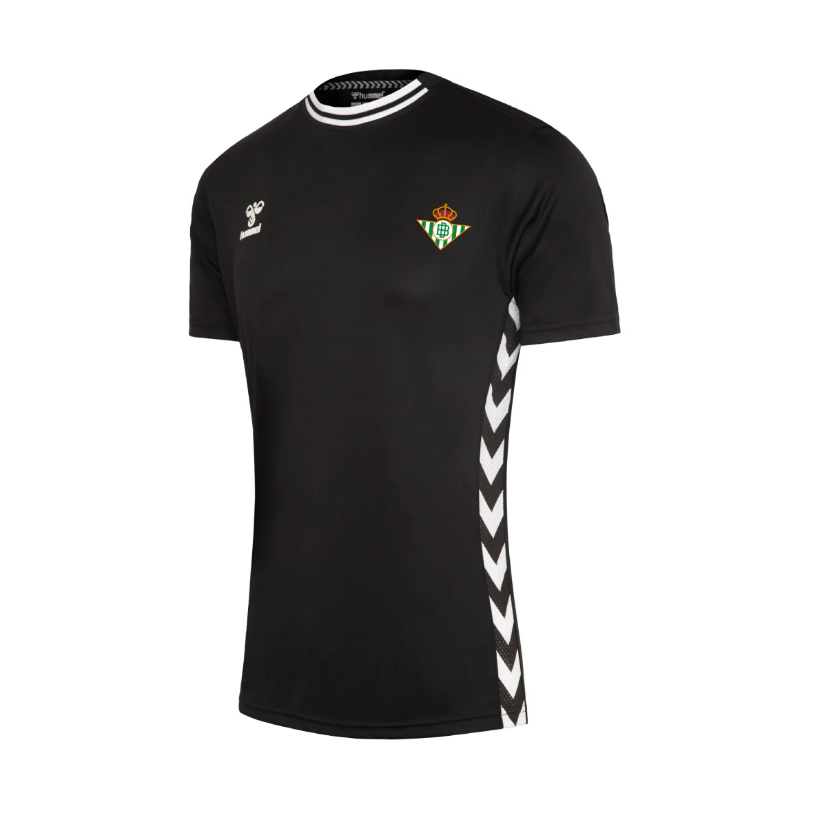 Camiseta Playful Manga Corta Real Betis Niño Negra 25/26