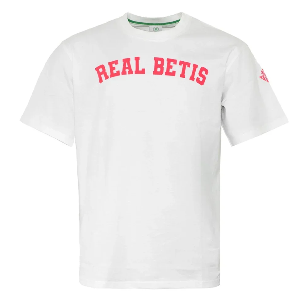 Camiseta Real Betis Infantil Rosa/Blanco