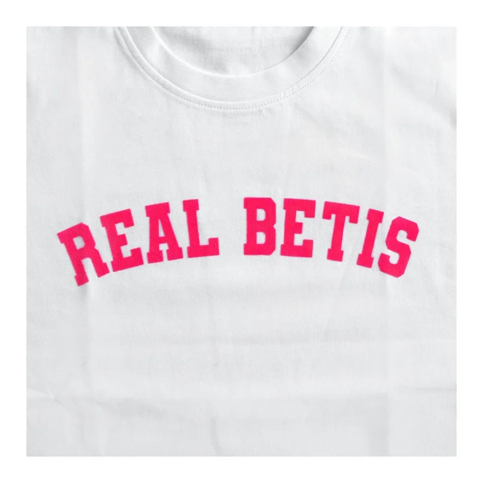 Camiseta Real Betis Infantil Rosa/Blanco - Image 3