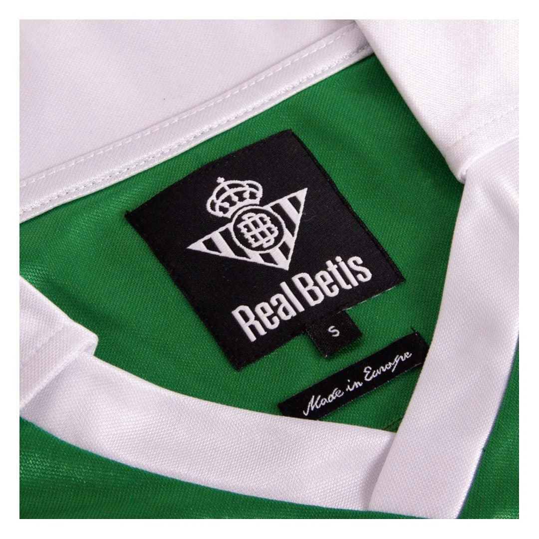 Camiseta Retro Real Betis 1983-1987 Hombre Verde - Image 4