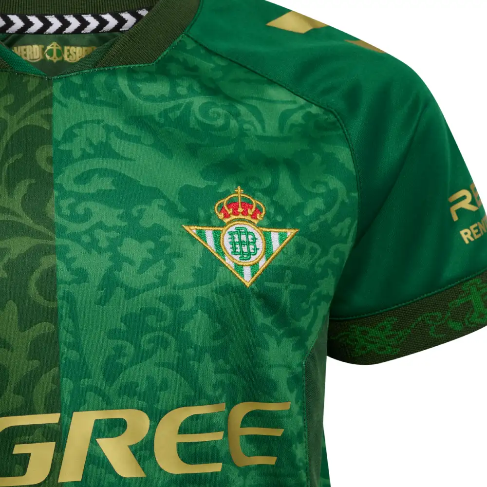 Camiseta Segunda Equipación Real Betis 26/27 Infantil Manga Corta - Image 4