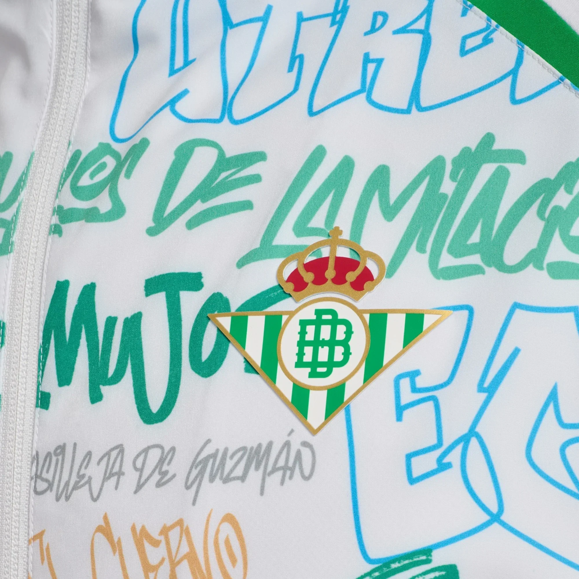 Chaqueta Real Betis Pre Partido Cremallera Adulto 25/26 - Image 4