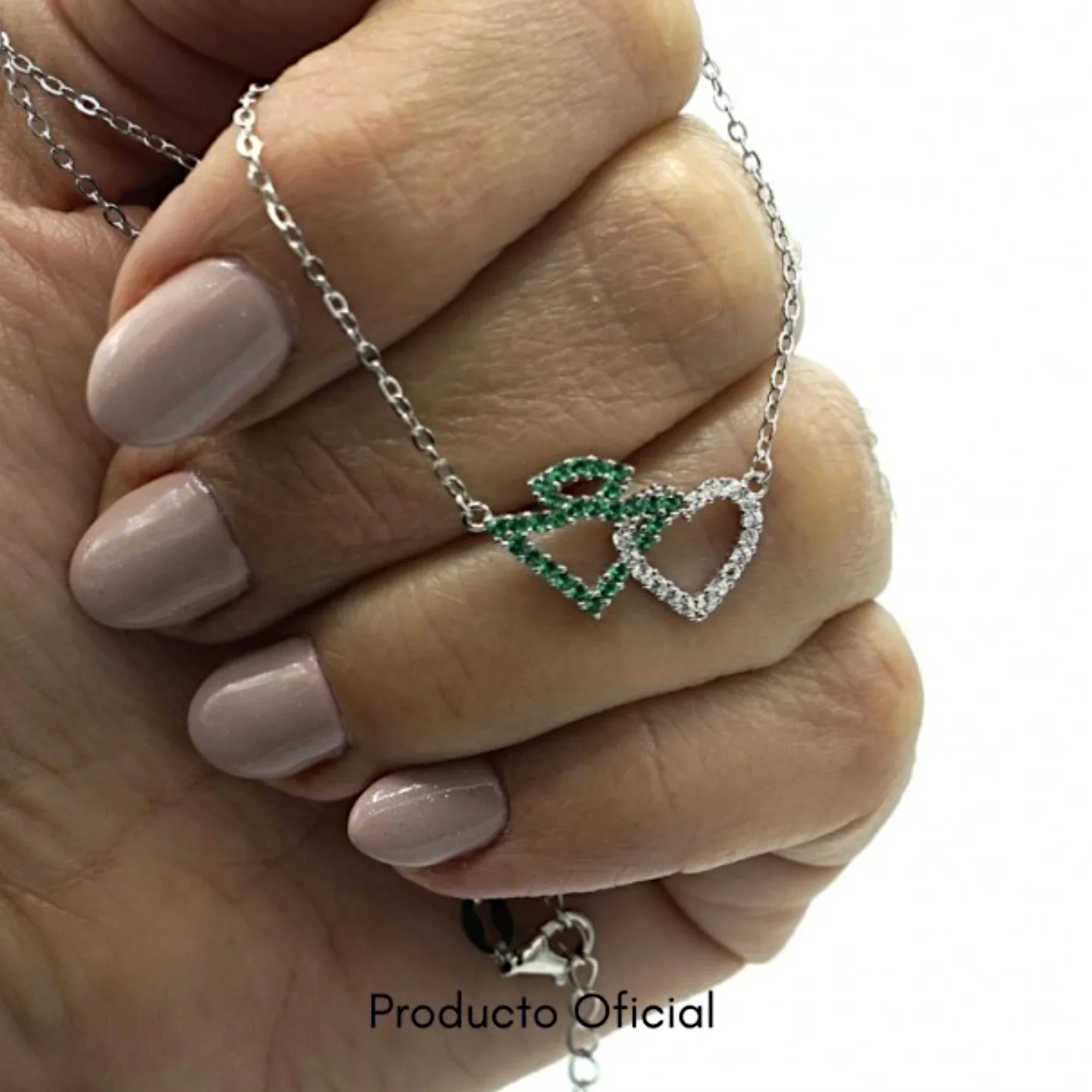 Colgante Plata de Ley Corazón Real Betis con Tarjeta Eres mi bética preferida - Image 3