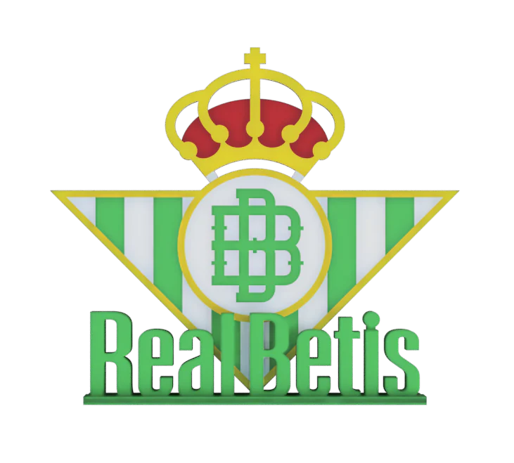 Escudo Real Betis 3D