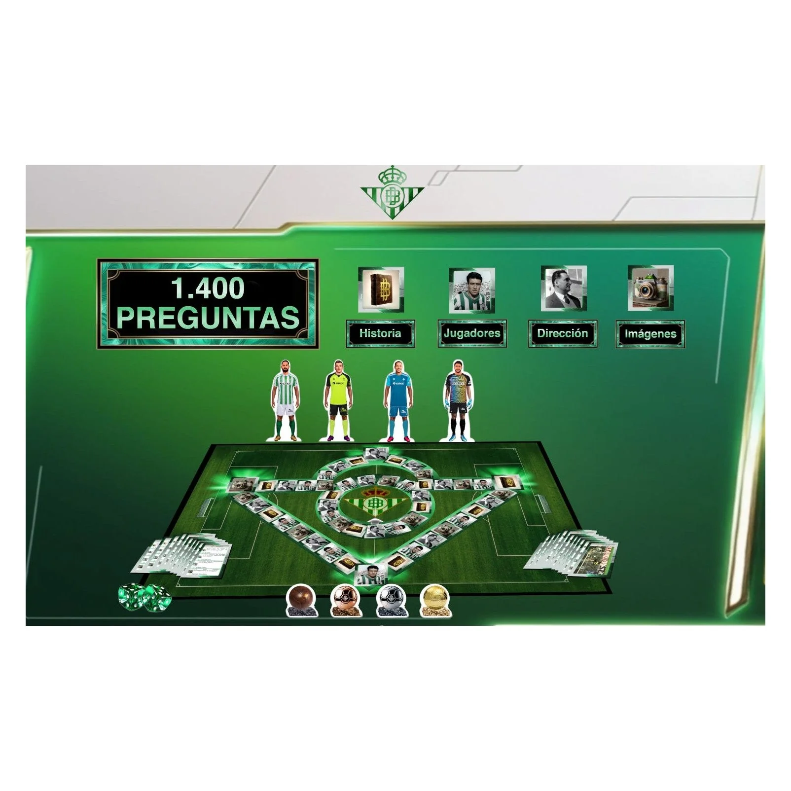 Juego de mesa Trivia Real Betis - Image 3