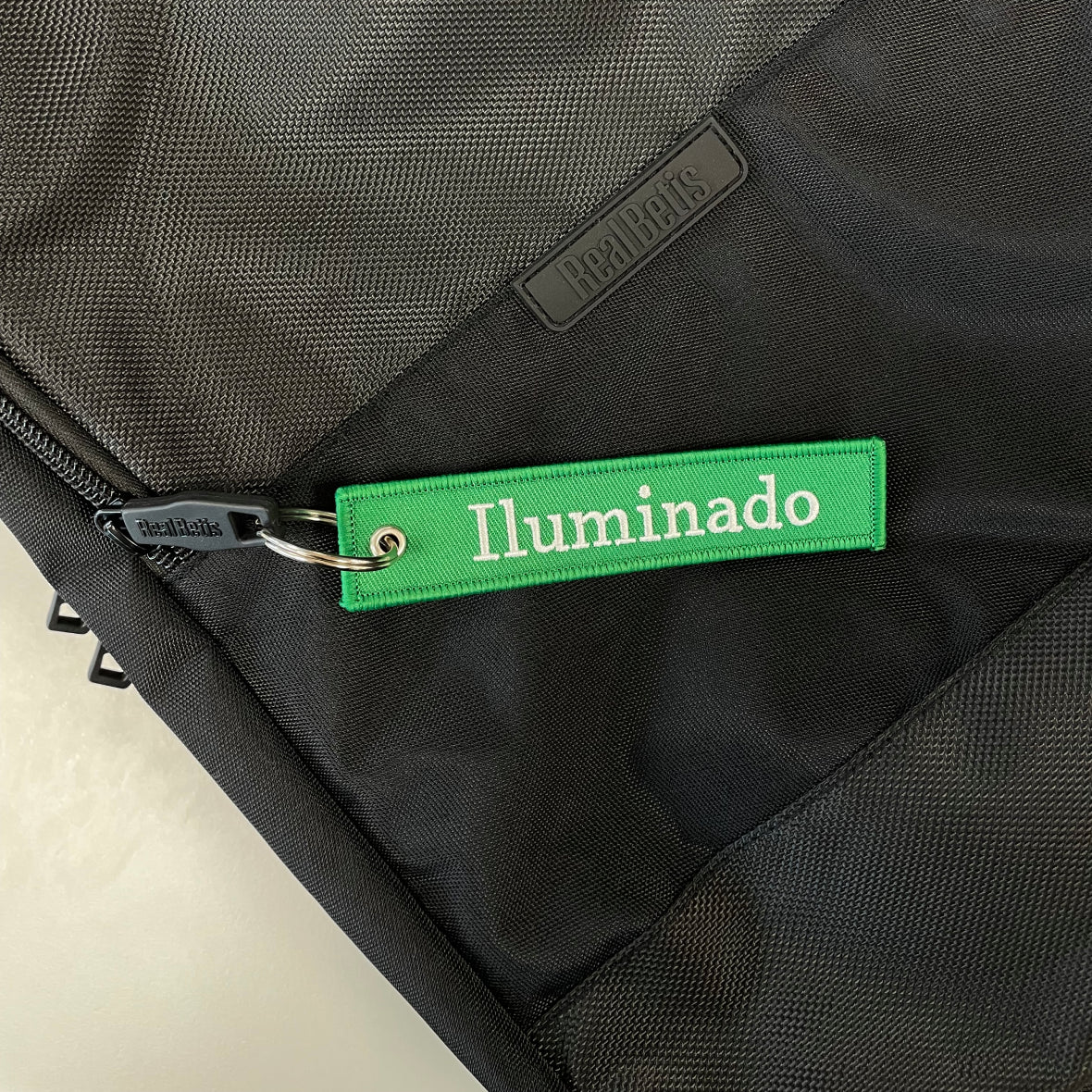 Llavero Bordado Iluminado Real Betis