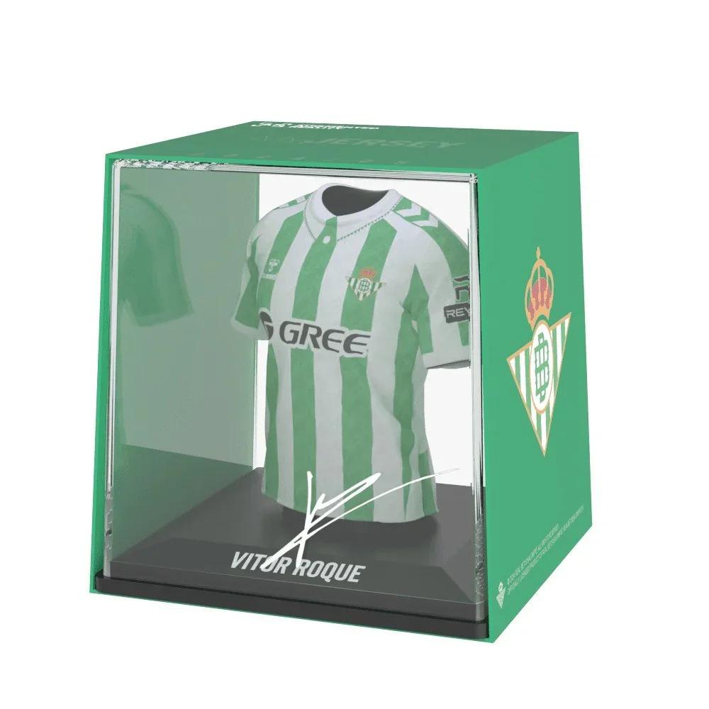 Minishirt Resina Primera Equipación Real Betis Vitor Roque 24/25