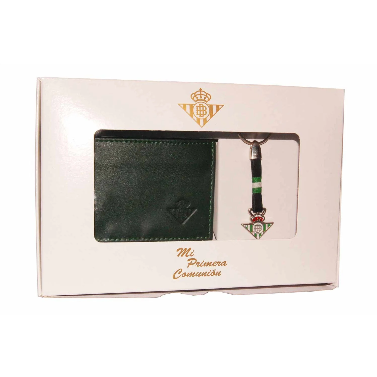 Pack Comunión: Cartera Verde y Llavero Real Betis - Image 2