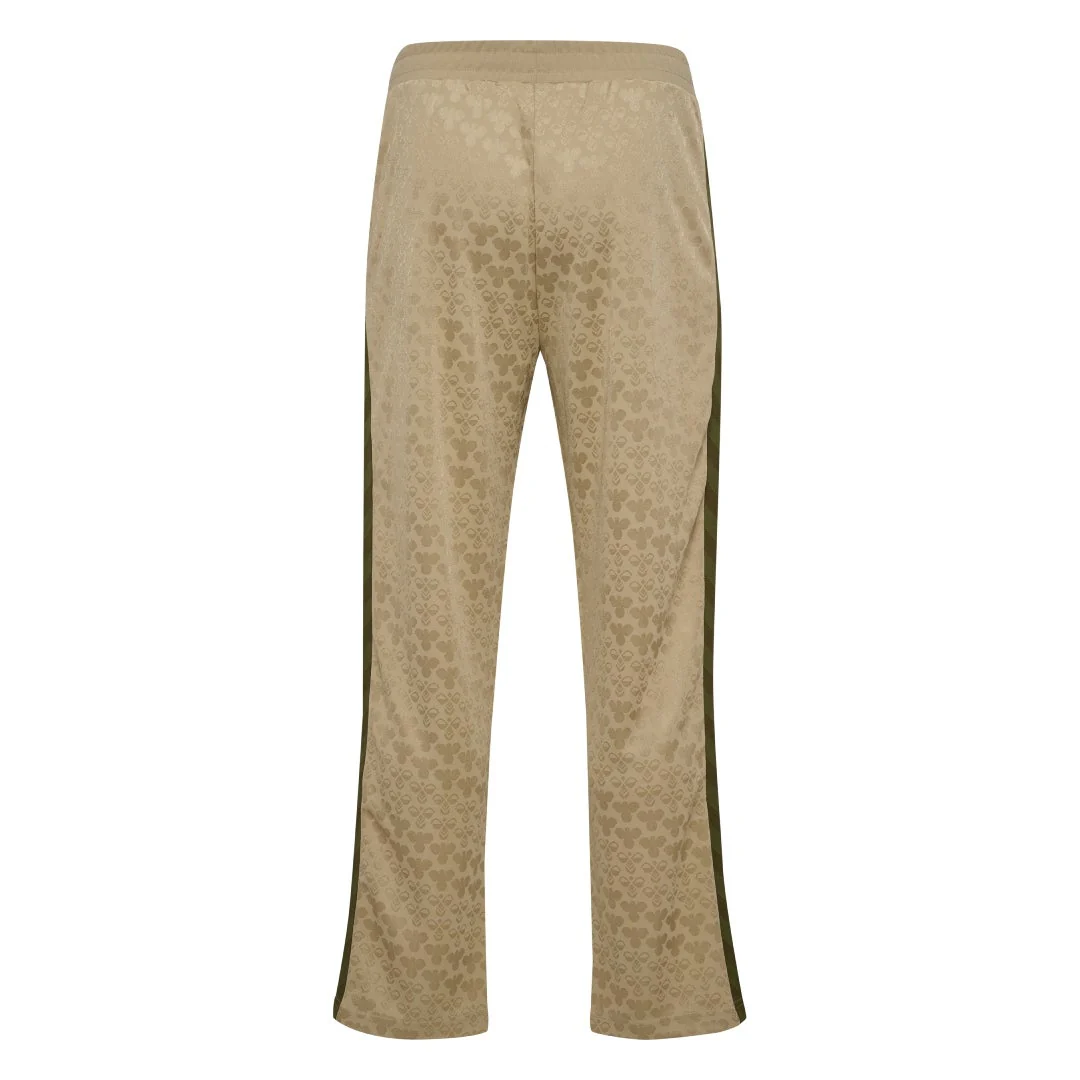 Pantalón Chándal Viaje Hummel Hombre Beige Doble B Verde - Image 5