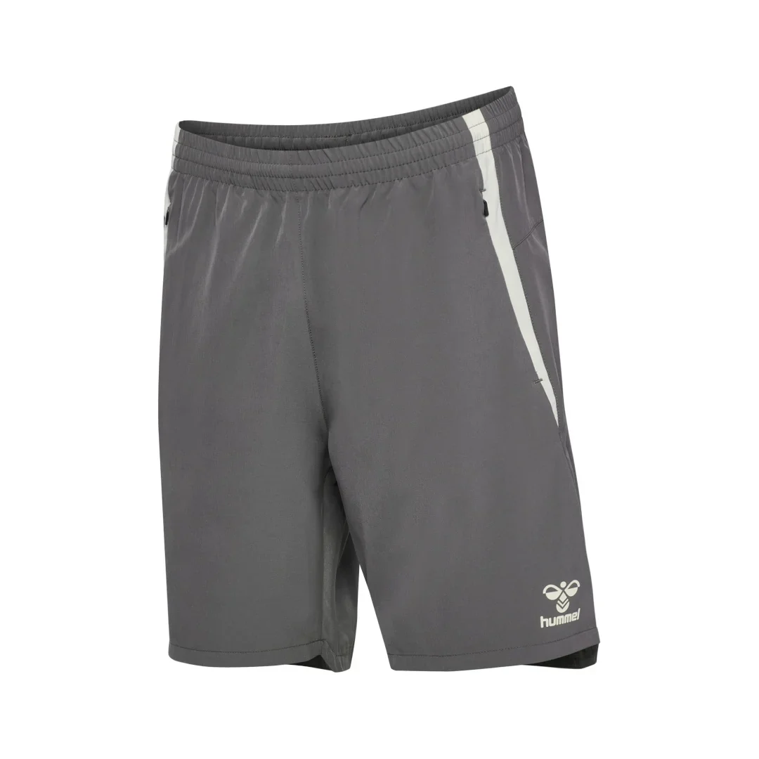 Pantalón Corto Entrenamiento Niños Gris 25/26 - Image 3