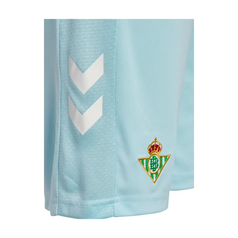 Pantalón Corto Segunda Equipación Niño Celeste 25/26 - Image 5
