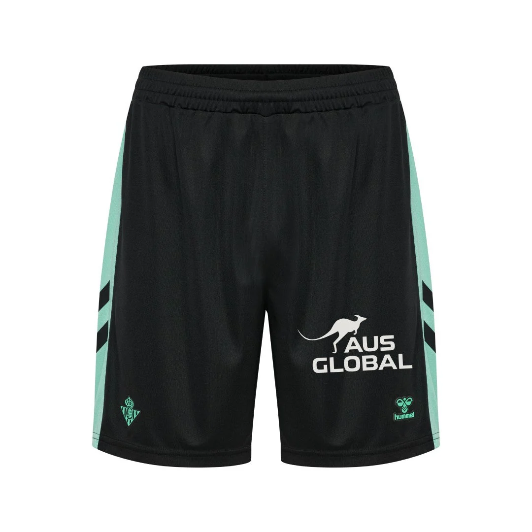 Pantalón Corto Tercera Equipación Hombre Negro 25/26
