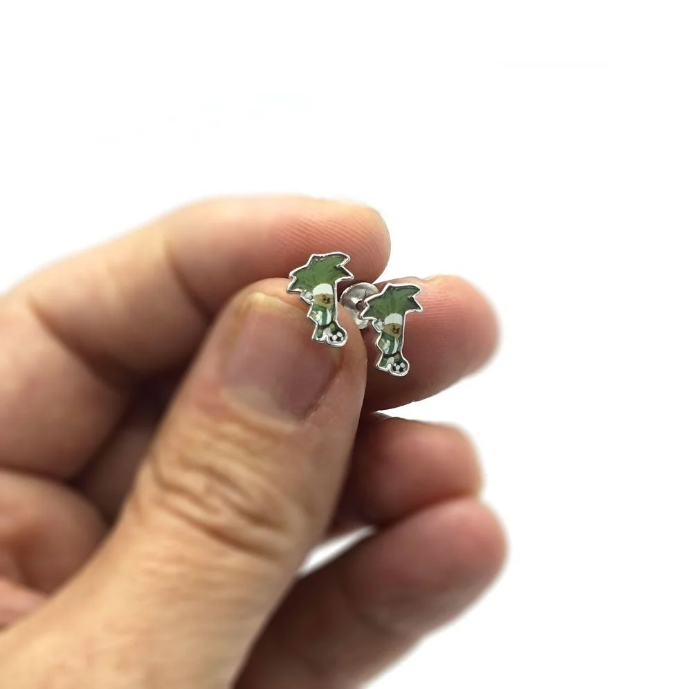 Pendientes De Plata De Ley Palmerín - Image 4