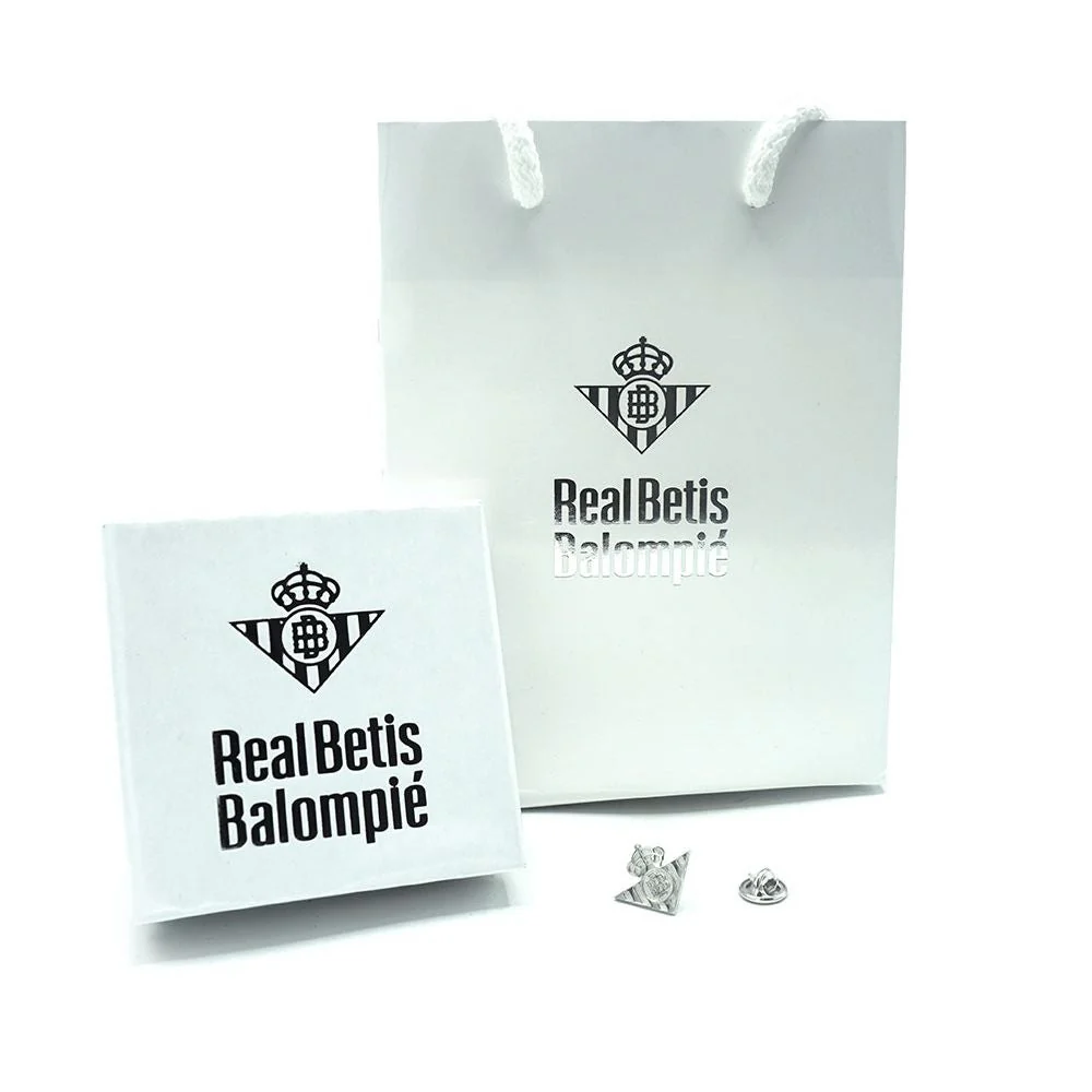 Pin De Plata De Ley Escudo Real Betis - Image 5