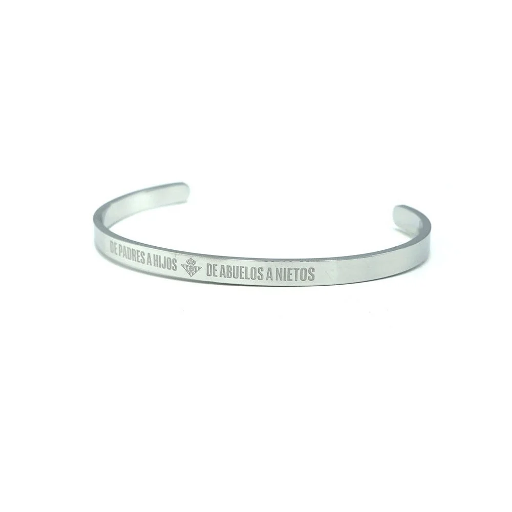 Pulsera / Brazalete Rígido De Acero