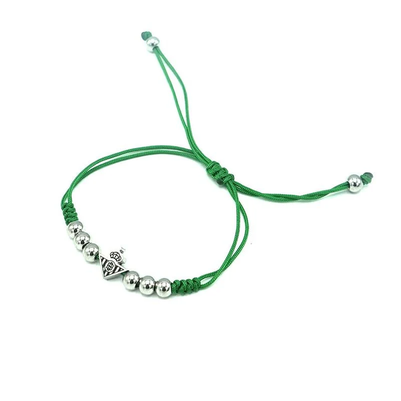 Pulsera de Acero Con Bolas Verde - Image 3