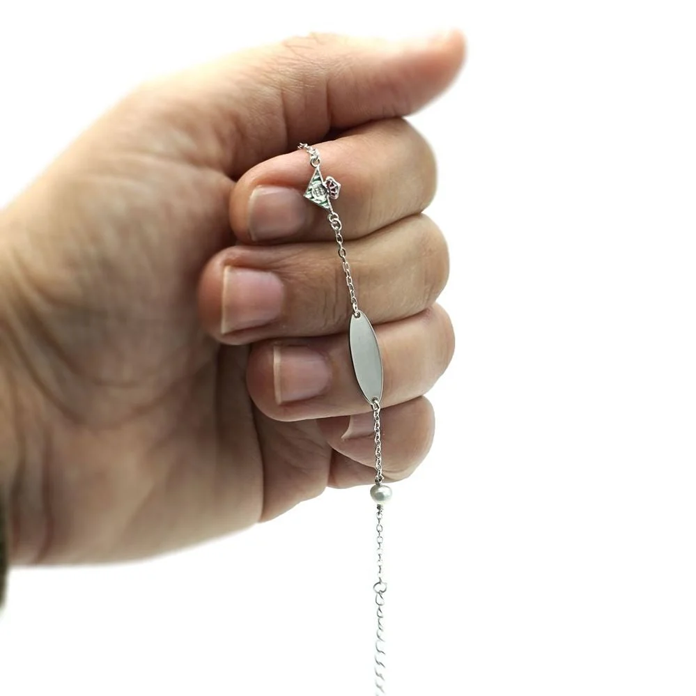 Pulsera De Plata De Ley Con Escudo Real Betis - Image 2