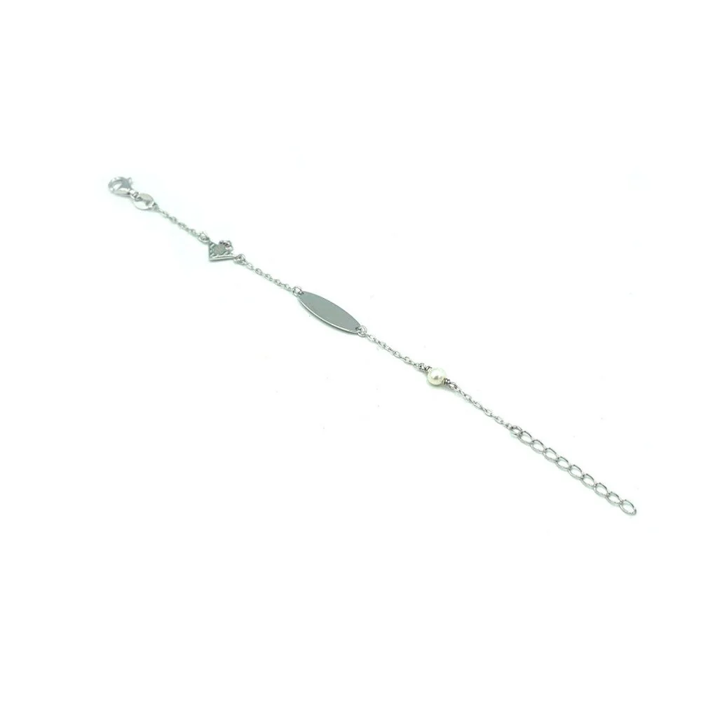 Pulsera De Plata De Ley Con Escudo Real Betis - Image 3