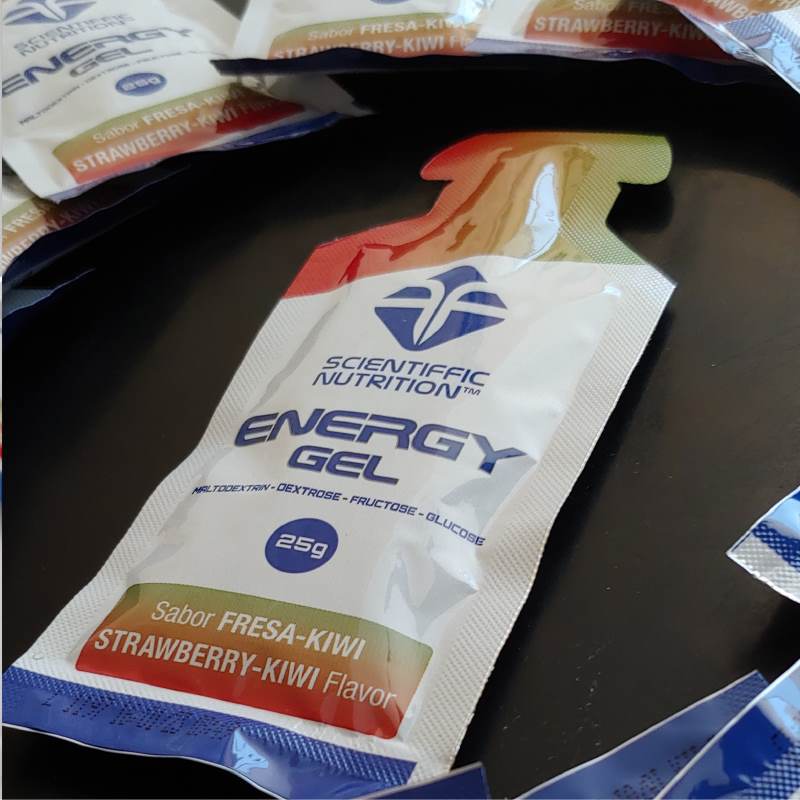 Scientiffic Nutrition Gel Energy 25g Fresa Kiwi - Image 3