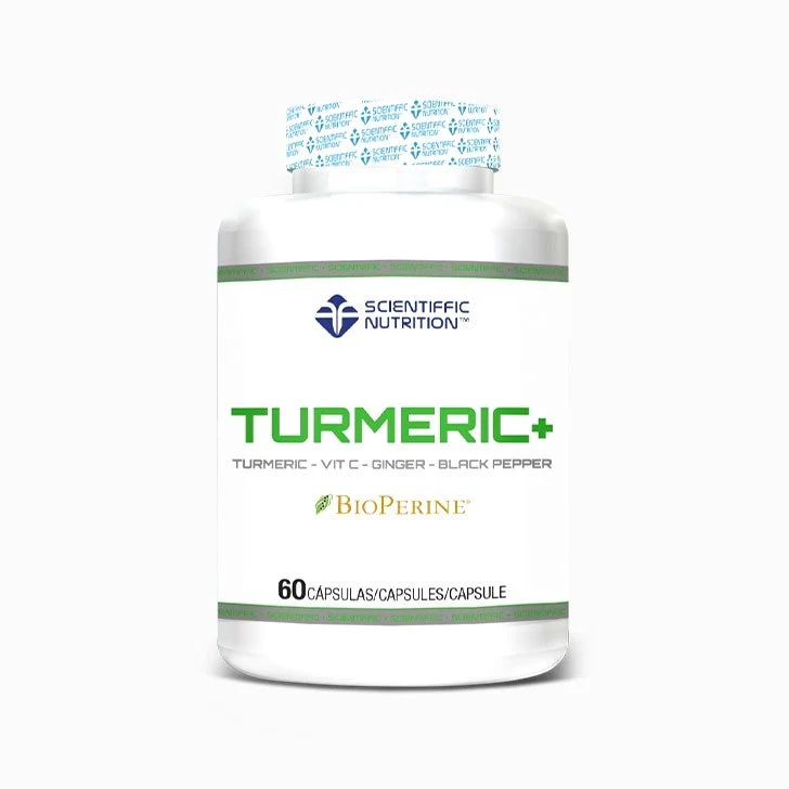 Scientiffic Nutrition Turmeric+ Bioperine 60caps
