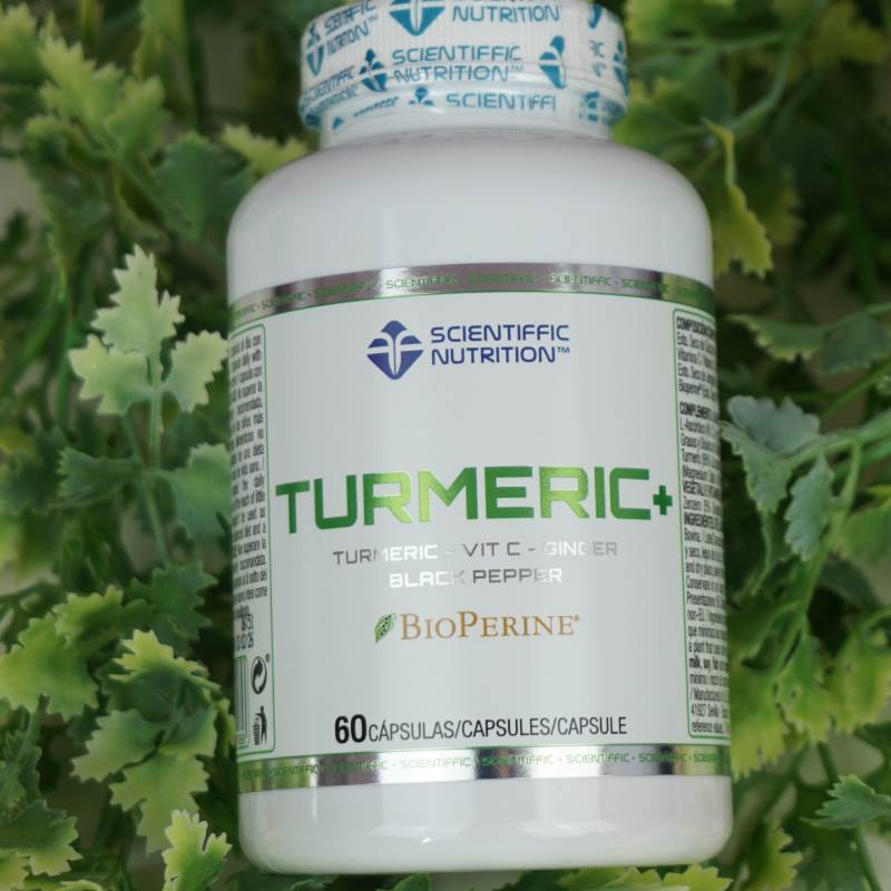 Scientiffic Nutrition Turmeric+ Bioperine 60caps - Image 3