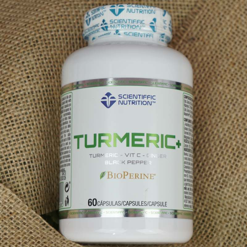 Scientiffic Nutrition Turmeric+ Bioperine 60caps - Image 4