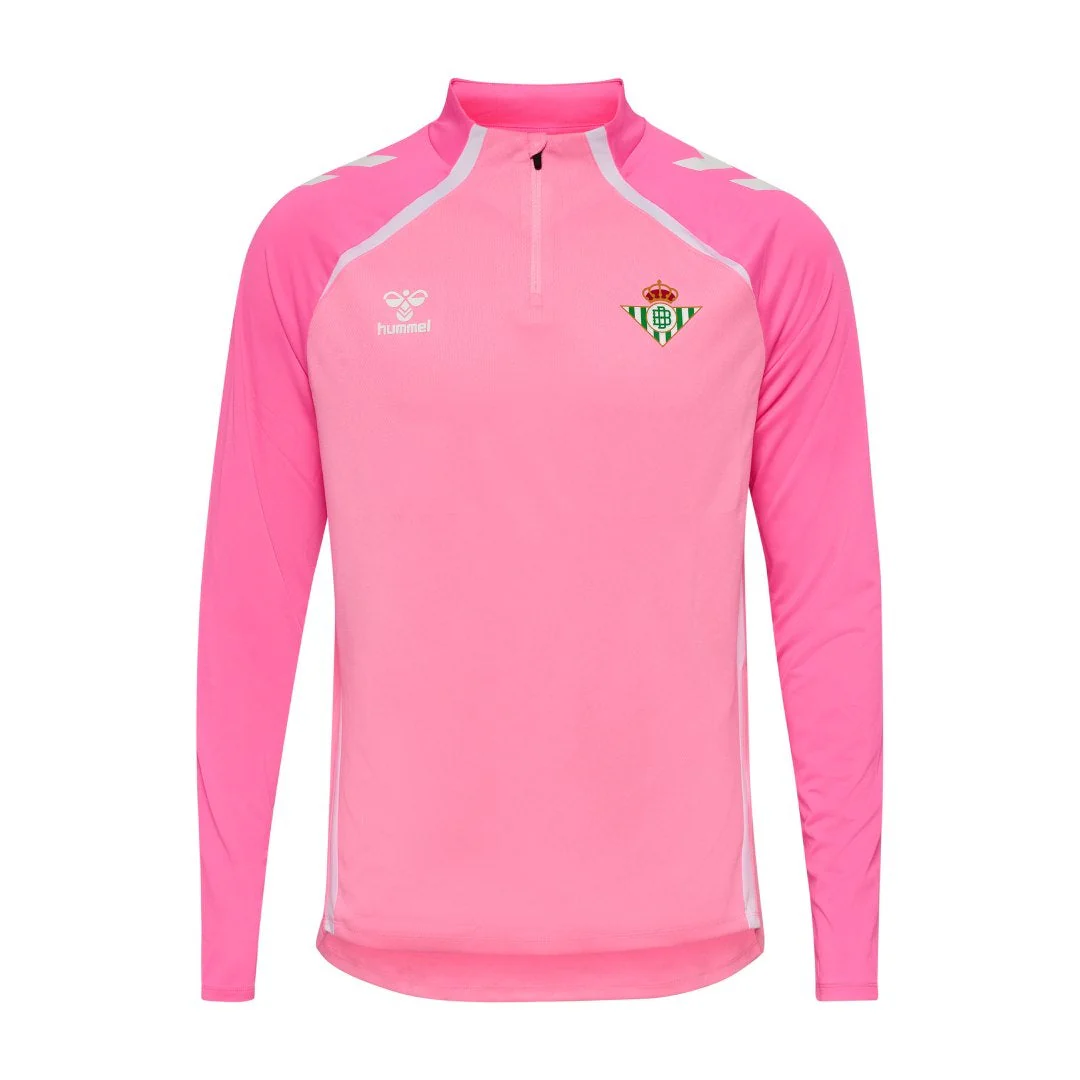 Sudadera Media Cremallera Entrenamiento Hombre Rosa 25/26 - Image 2