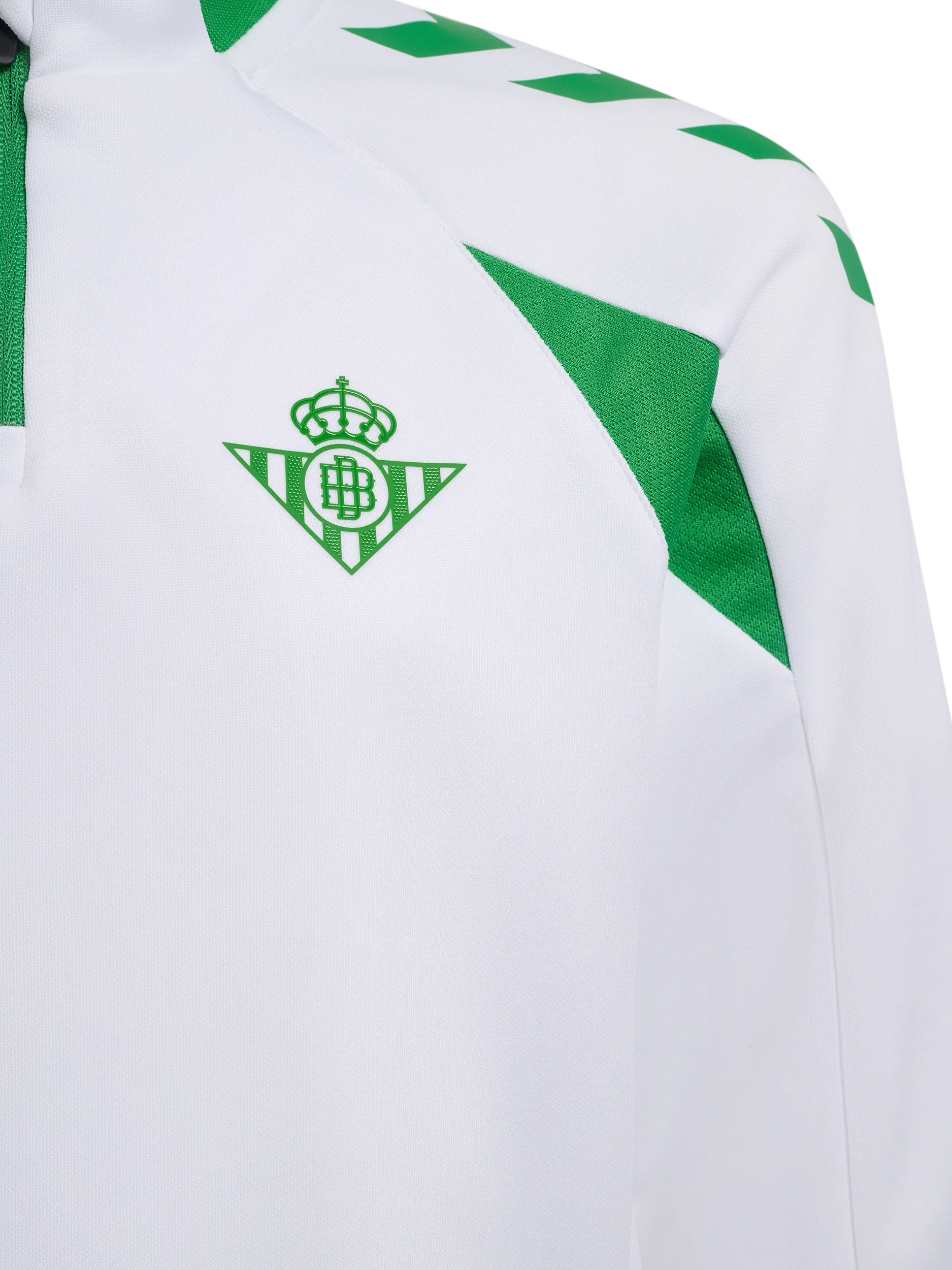 Sudadera Media Cremallera Entrenamiento Infantil Blanca Real Betis 26/27 - Image 6