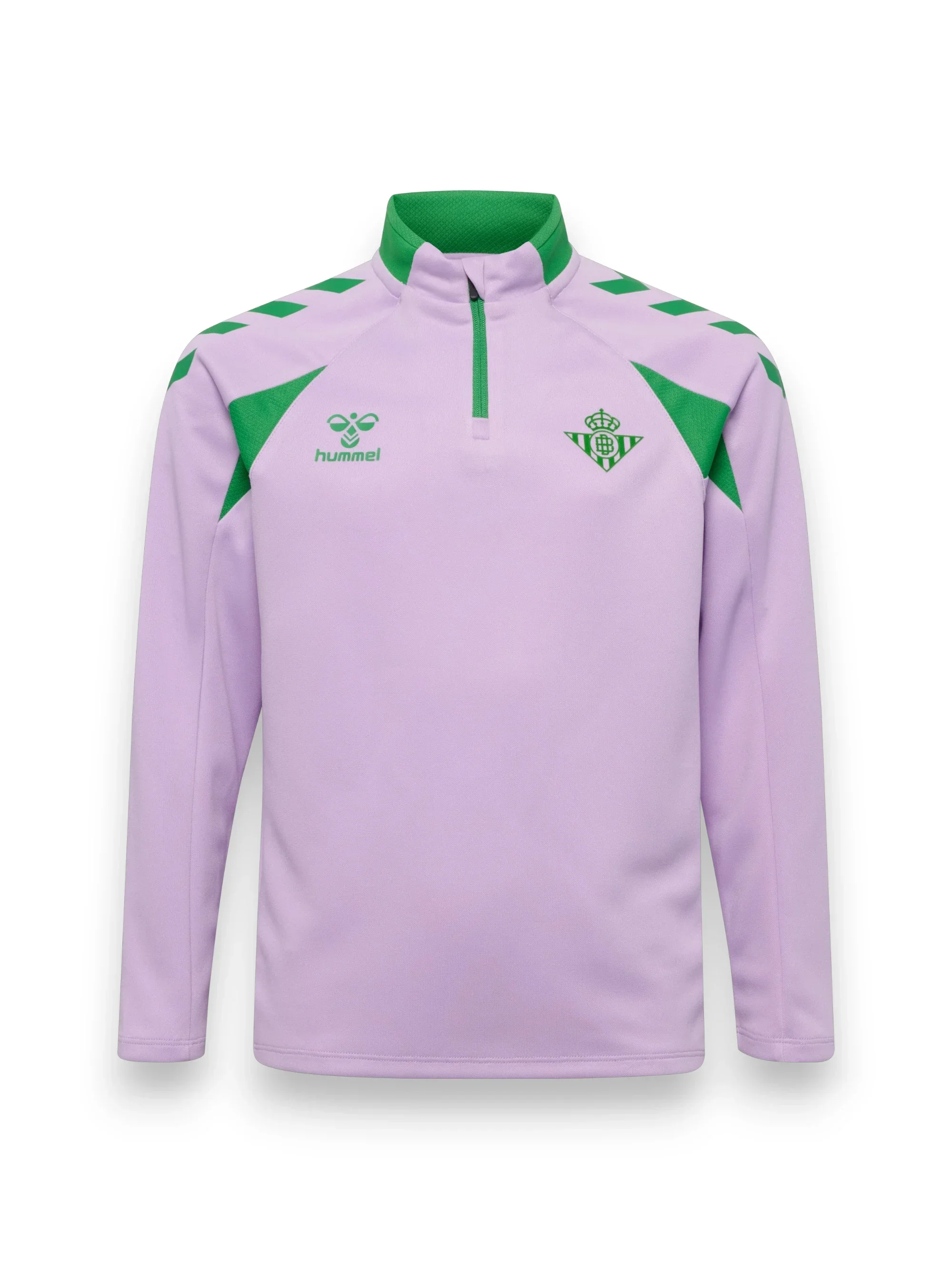 Sudadera Media Cremallera Entrenamiento Infantil Malva Real Betis 26/27 - Image 2