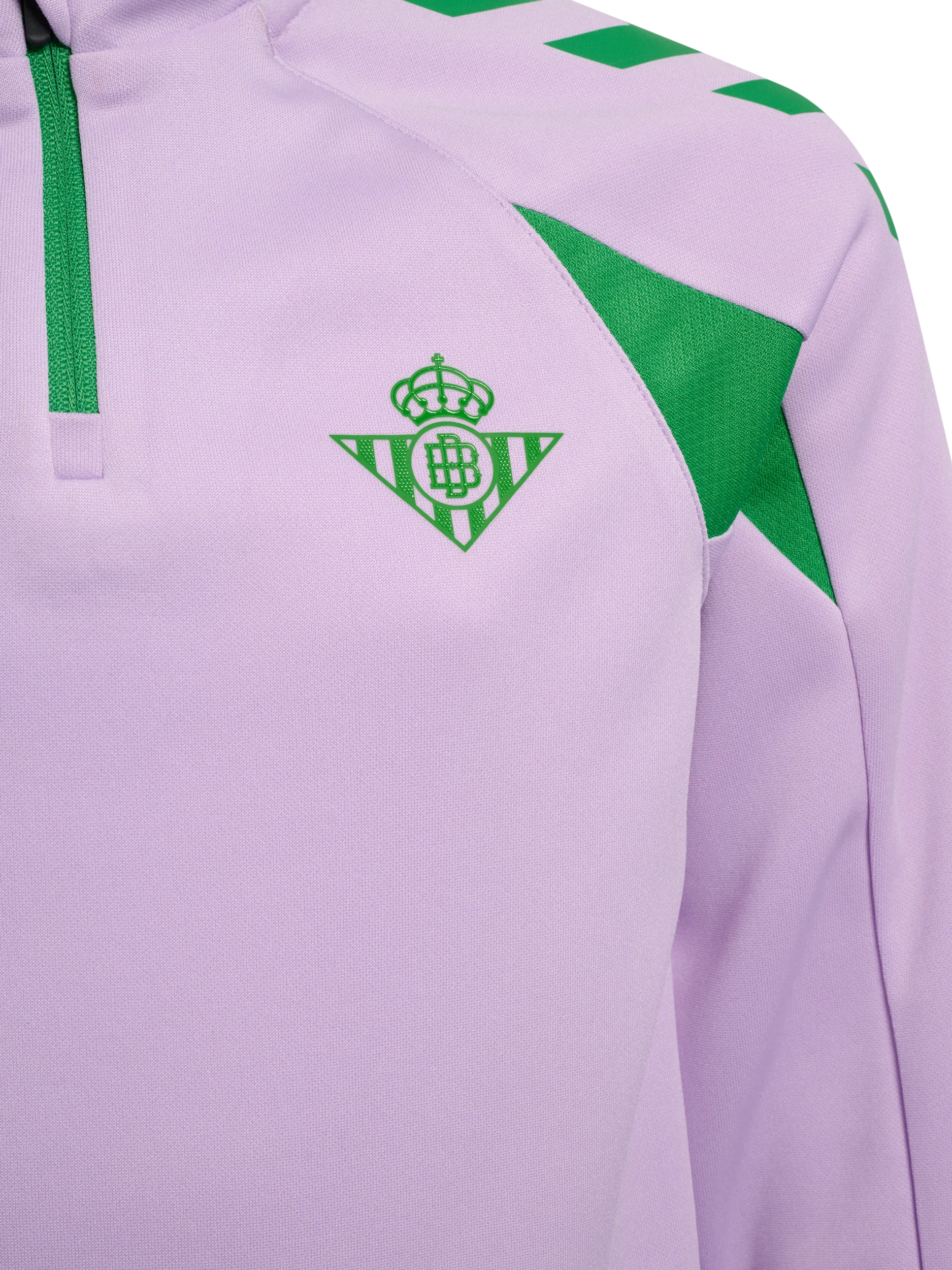 Sudadera Media Cremallera Entrenamiento Infantil Malva Real Betis 26/27 - Image 6