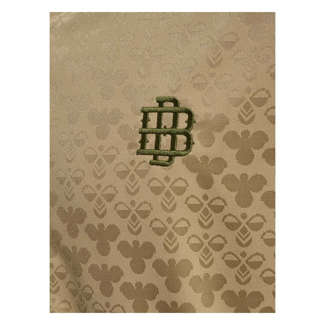 Sudadera Viaje Hummel Hombre Beige Doble B Verde - Image 7
