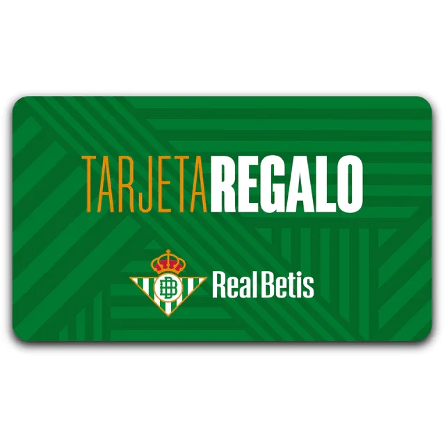 Tarjeta Regalo Real Betis