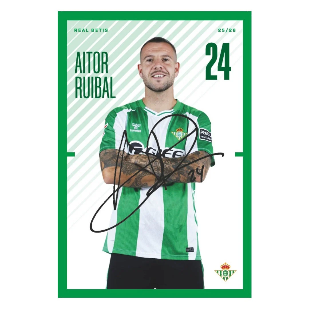 Tarjetones Firmados Real Betis 25/26 - Image 16