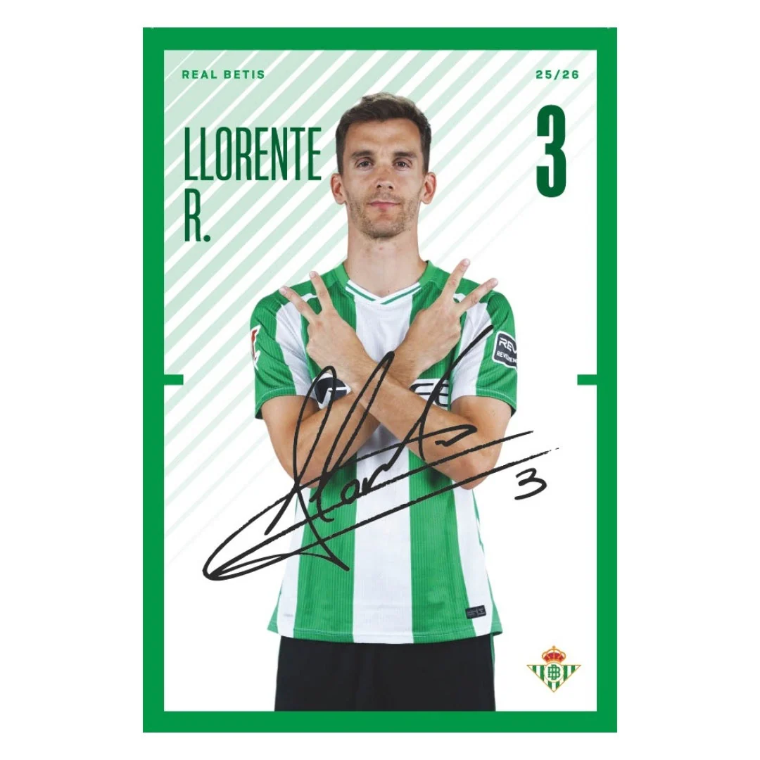 Tarjetones Firmados Real Betis 25/26 - Image 3