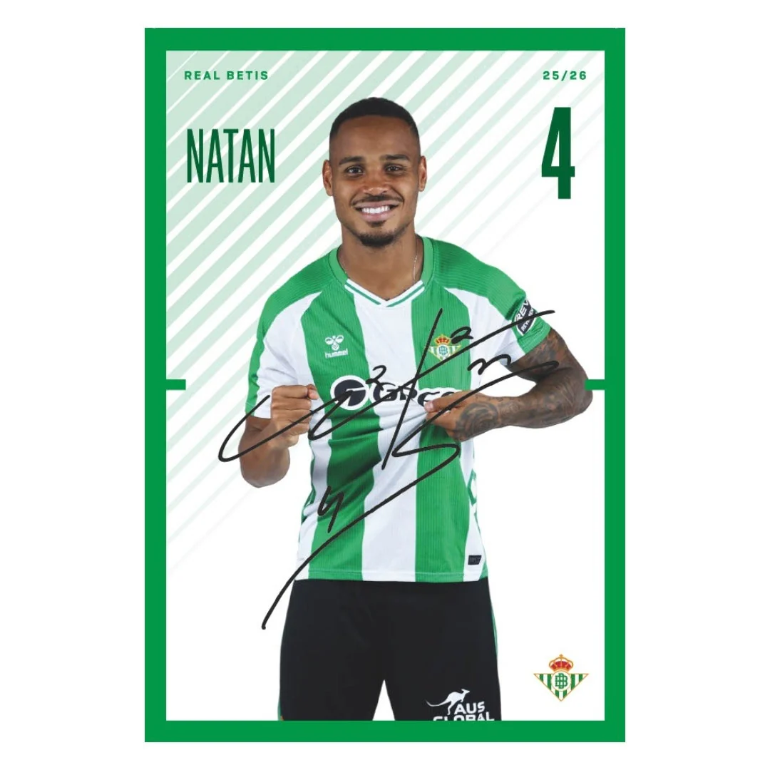 Tarjetones Firmados Real Betis 25/26 - Image 4