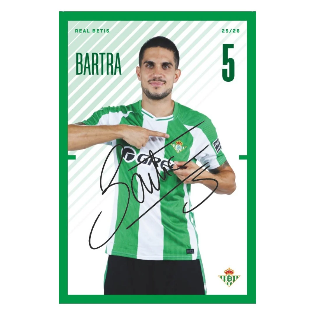 Tarjetones Firmados Real Betis 25/26 - Image 5