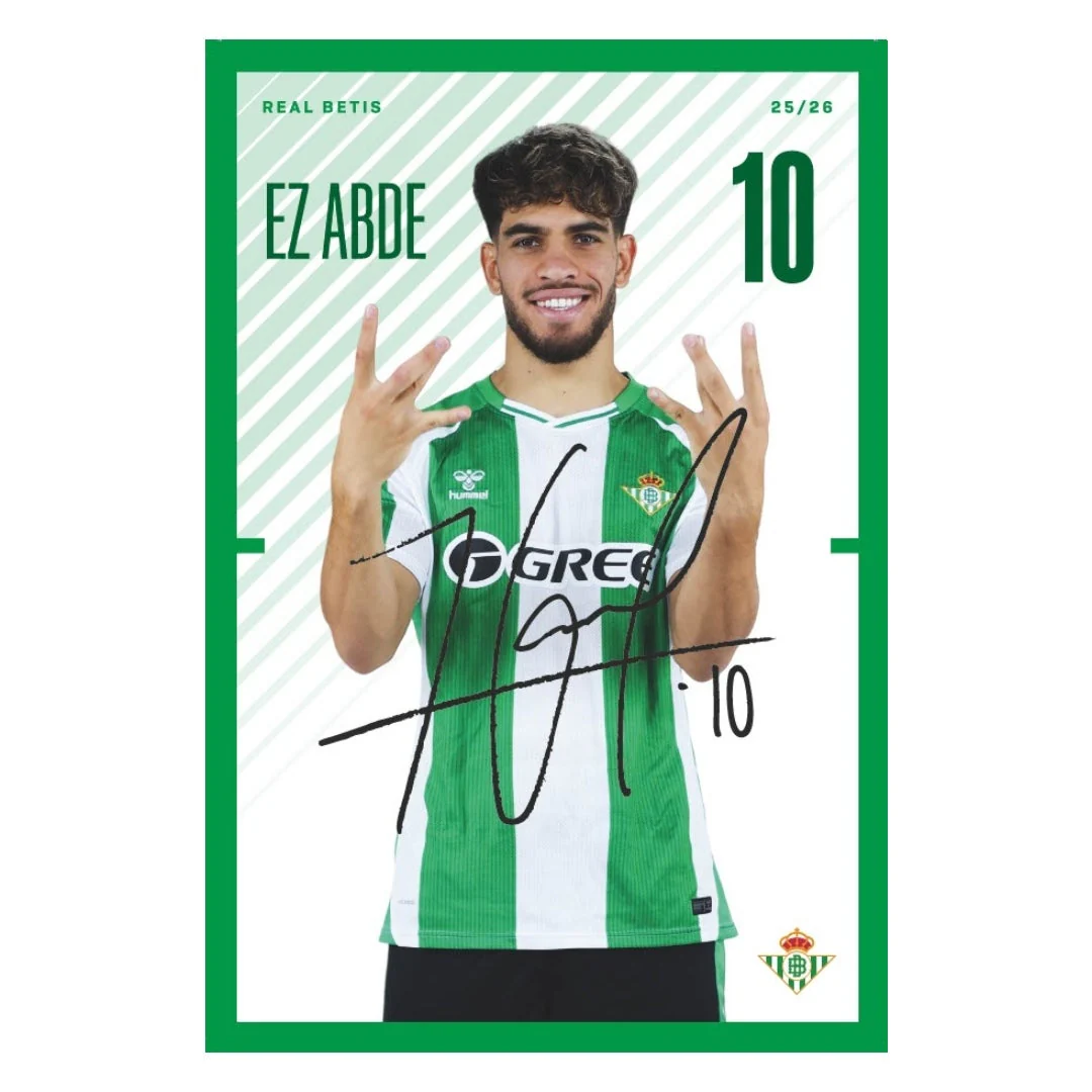 Tarjetones Firmados Real Betis 25/26 - Image 7