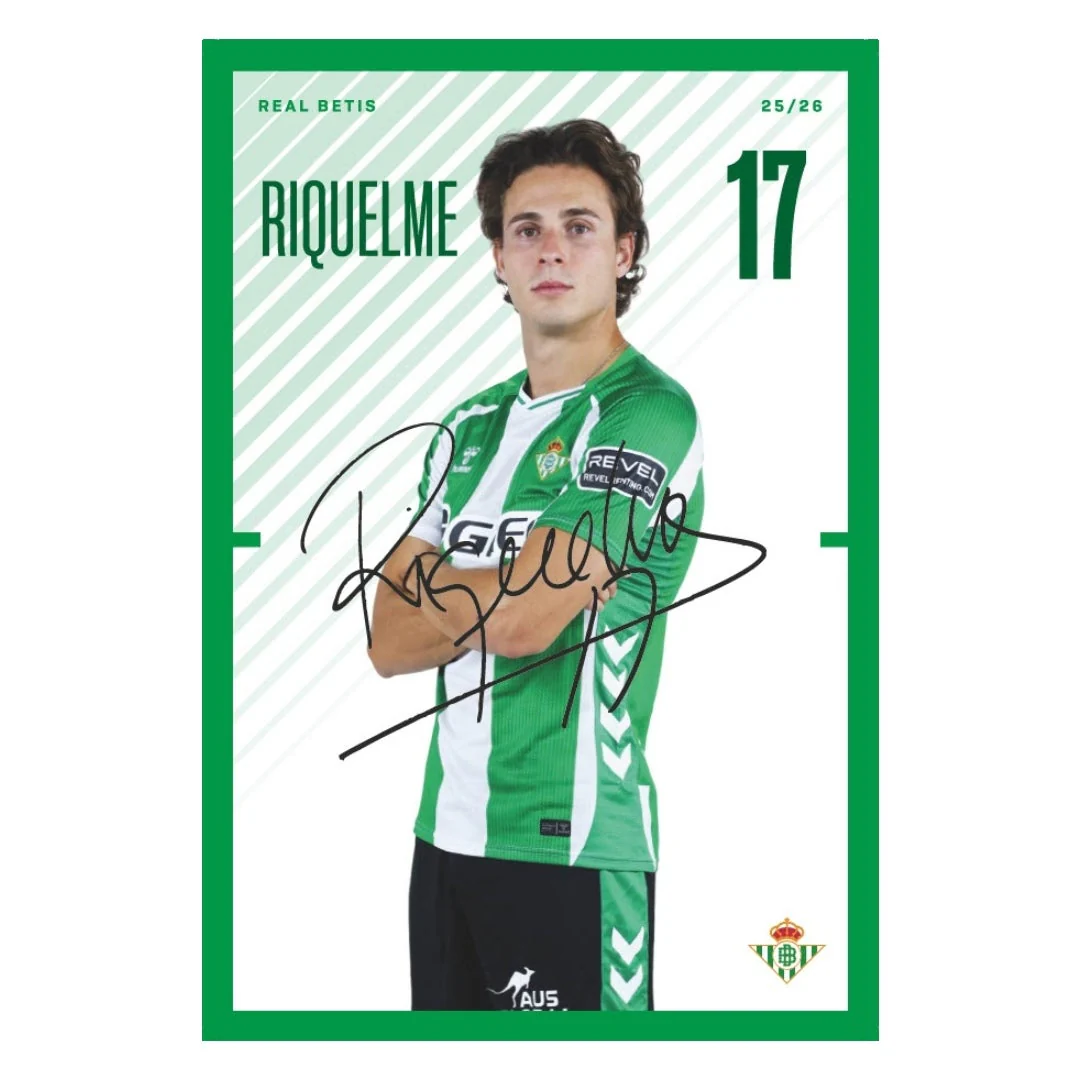 Tarjetones Firmados Real Betis 25/26 - Image 9